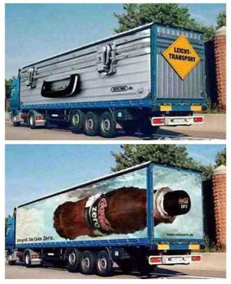 創(chuàng)意車身廣告