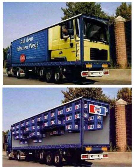 創(chuàng)意車身廣告