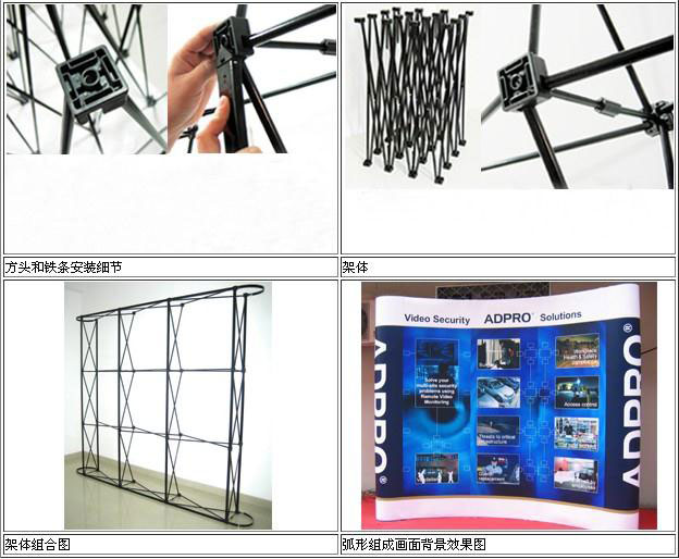 【深圳布拉網(wǎng)】拉網(wǎng)展架的特點！