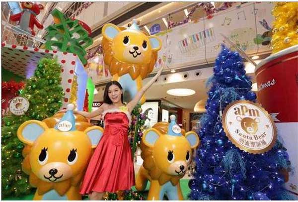 香港迎接圣誕節(jié)【戶(hù)內(nèi)可移背膠】可移貼紙各具創(chuàng)意