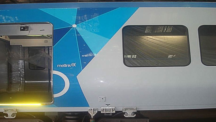 軌道、列車、高鐵車廂外車身廣告噴繪
