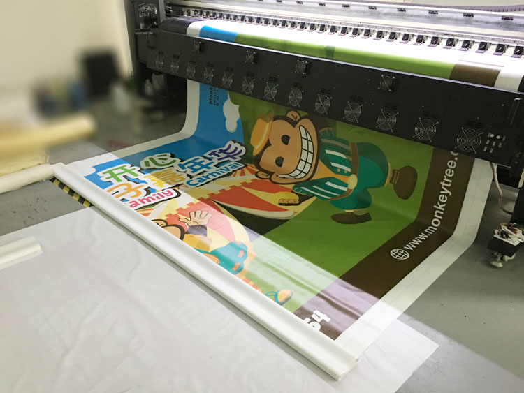 香港蒙奇千里培訓機構(gòu)店面整體噴繪廣告制作 定制門面噴繪展示宣傳廣告